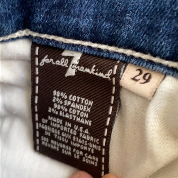 7 For All Mankind Lexie Straight Leg Jeans - Picture 2 of 4